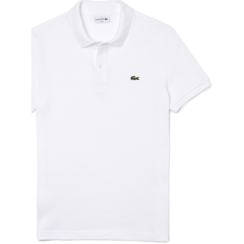 Vêtements Homme T-shirts & Polos Lacoste Slim Fit Polo - Blanc Blanc