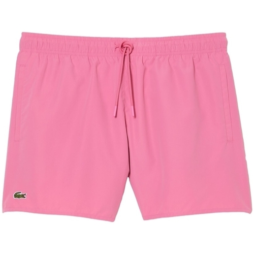 Vêtements Homme Shorts peplum / Bermudas Lacoste Quick Dry Swim Shorts peplum - Rose Vert Rose