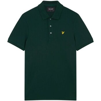 Vêtements Homme T-shirts & Polos Lyle & Scott SP400VOG POLO SHIRT-W486 DARK GREEN Vert