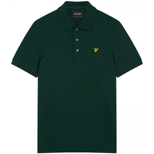 Vêtements Homme T-shirts & Polos Lyle & Scott SP400VOG POLO 30T5046 SHIRT-W486 DARK GREEN Vert