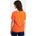 Vêtements Femme T-shirts manches courtes Le Coq Sportif T-shirt Femme Orange