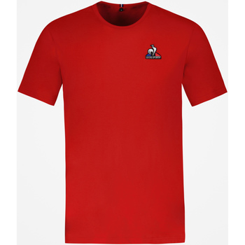 Vêtements Homme T-shirts manches courtes Ess Tee Ss N°4 M T-shirt Homme Rouge