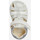 Chaussures Fille Baskets mode Geox B SANDAL MACCHIA GIR blanc cassé/argent