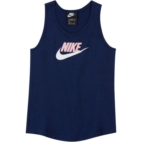 Vêtements Fille Débardeurs / T-shirts sans manche Nike CAMISETA TIRANTES NIA  DA1386 Bleu