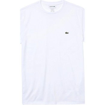 Vêtements Homme T-shirts manches courtes Lacoste CAMISETA CASUAL HOMBRE   TH6709 Blanc