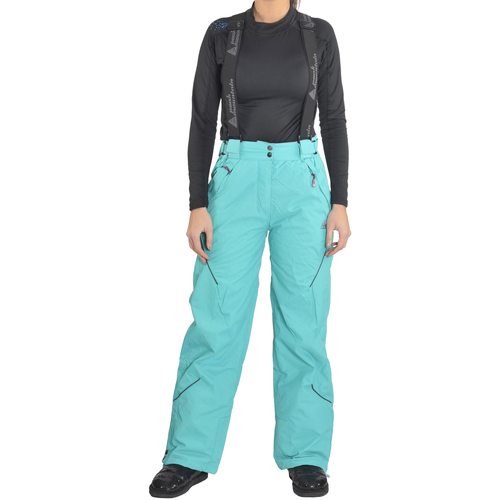 Peak Mountain Pantalon de ski femme APIX Vert - Vêtements Pantalons Femme  42,32 €