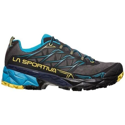 Chaussures Homme Running / trail La Sportiva Aequilibrium Top Gtx Carbon/Tropic Blue Noir