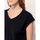 Vêtements Femme T-shirts manches courtes La Fiancee Du Mekong Tee shirt oversize coton SUMATRA Noir