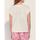 Vêtements Femme T-shirts manches courtes UGG Abbi Hoodie à manches demi-lune Rose Tee chest shirt oversize coton SUMATRA Blanc