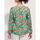 Vêtements Femme Tops / Blouses La Fiancee Du Mekong Blouse fluide imprimée Ecovero GALICIA Vert