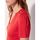 Vêtements Femme T-shirts manches courtes Blanc FFF T-shirts Tee Giorgio shirt dentelle Ecovero FLORES Rouge