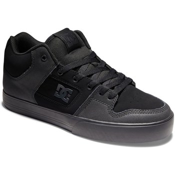 Chaussures Homme Baskets basses DC highs Shoes Usa Pure Mid Noir