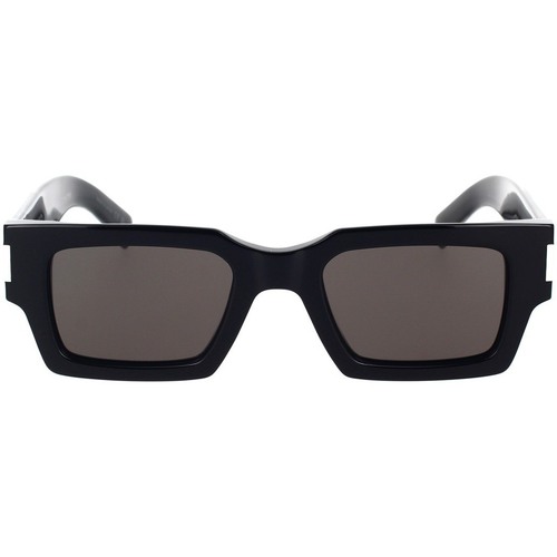 saint laurent square frame acetate sunglasses Lunettes de soleil Yves Saint Laurent Occhiali da Sole Saint Laurent SL 572 001 Noir