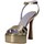 Chaussures Femme Sandales et Nu-pieds Albano 3301 santal Femme Platine Argenté