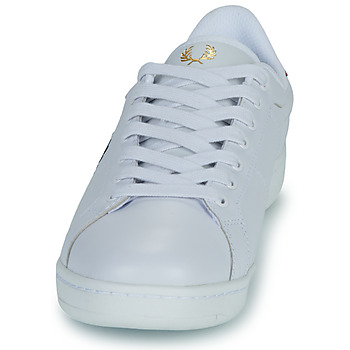 Fred Perry B722 LEATHER Blanc