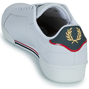 Fred Perry B722 LEATHER Blanc
