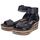 Chaussures Femme Sandales et Nu-pieds Rieker 68194 Noir