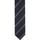 Vêtements Homme Cravates et accessoires Suitable Cravate Laine Mélangé Rayures Anthracite Gris