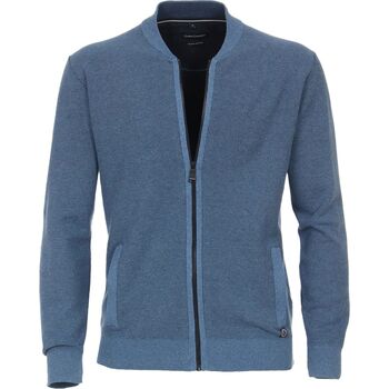 Vêtements Homme Sweats Casa Moda Cardigan Bleu Zippé Bleu