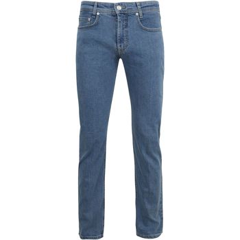 jeans mac  jean arne pipe indigo clair 