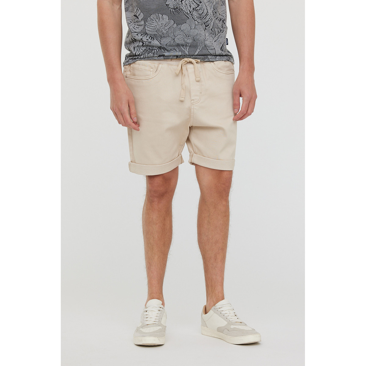 Vêtements Homme Shorts / Bermudas Lee Cooper Short NAZRI Cream Beige