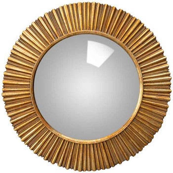 Vase Bouteille Large Moutarde Miroirs Chehoma Miroir convexe doré Sanctus 22cm Doré