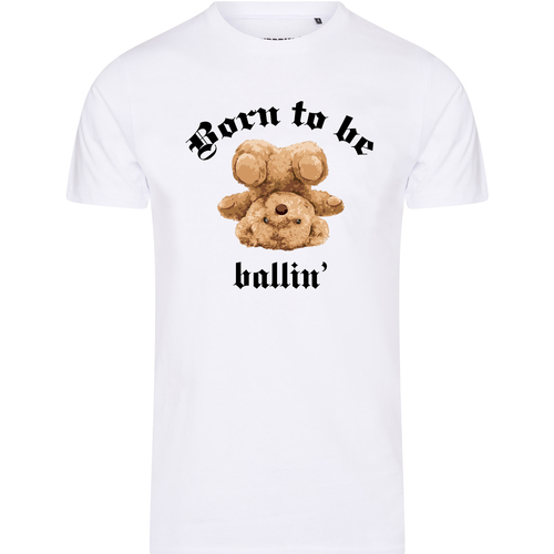 Vêtements Homme T-shirts manches courtes Ballin Est. 2013 Born To Be Tee Blanc