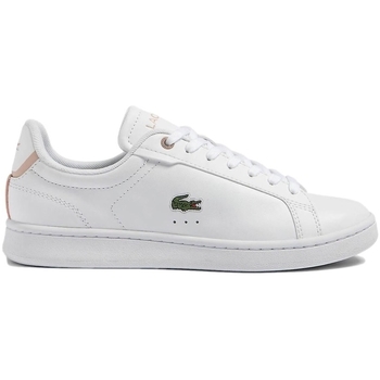 Chaussures Femme Baskets mode Lacoste Carnaby Pro - White Light Pink Blanc
