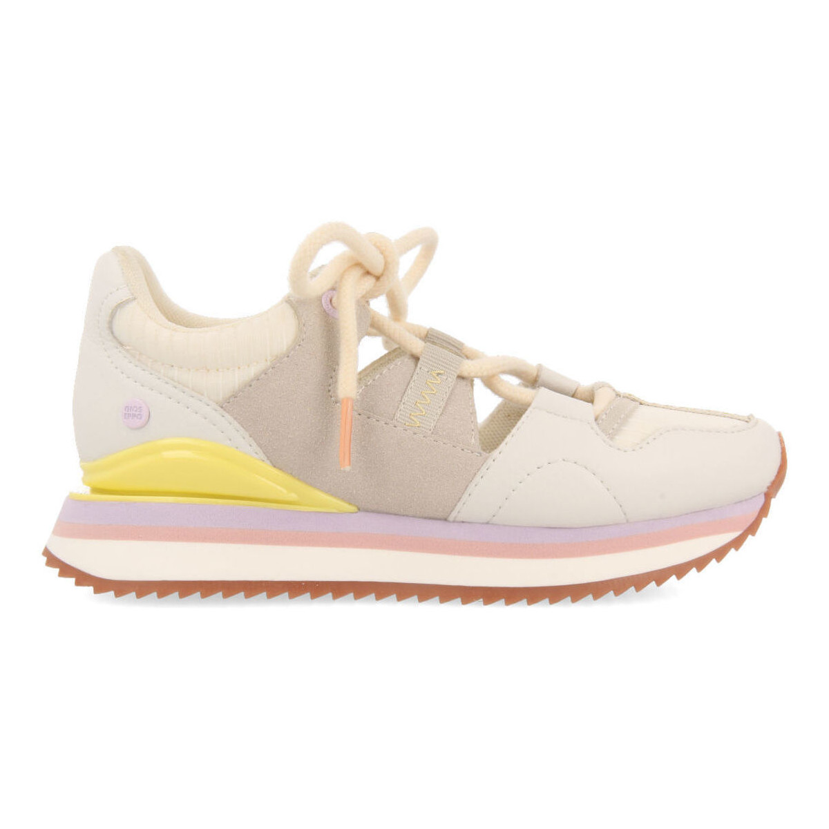 Chaussures Fille Baskets mode Gioseppo dinoze Blanc