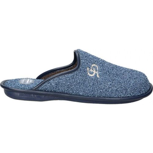Chaussures Homme Chaussons Cosdam 1460 Bleu