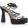 Chaussures Femme Culottes & autres bas Hot Sandales / nu-pieds Femme Noir Noir