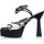 Chaussures Femme Culottes & autres bas Hot Sandales / nu-pieds Femme Noir Noir