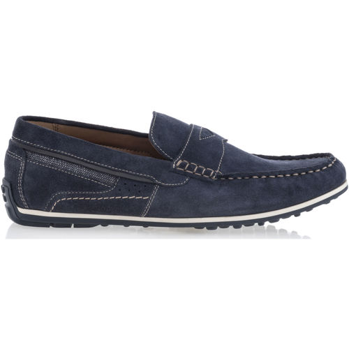 Chaussures Homme Mocassins Hub Station The Indian Face Bleu