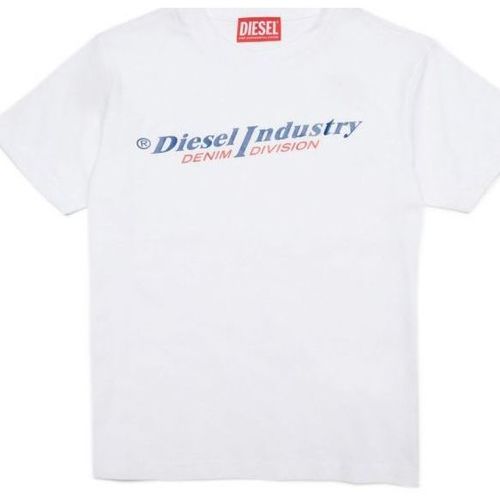 Vêtements Enfant Newlife - Seconde Main Diesel J001132 00YI9 TDIEGORIND-K100 Blanc