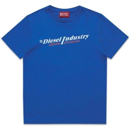 Vêtements Enfant T-shirts & Polos Diesel J001132 00YI9 TDIEGORIND-K80H Bleu