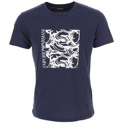 Vêtements Homme T-shirts & Polos Ea7 Emporio button-up ARMANI BEACHWEAR Bleu