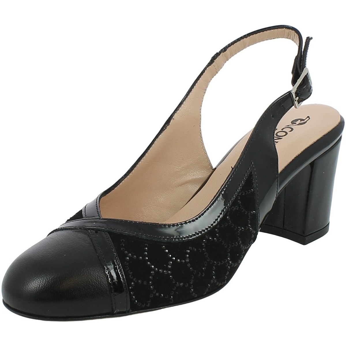 Chaussures Femme Sandales et Nu-pieds Confort 1475.01 Noir
