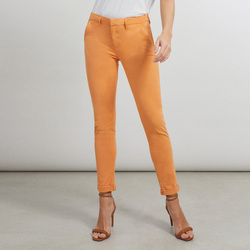 Vêtements Femme Chinos / Carrots Reiko SANDY 2 BASIC Orange