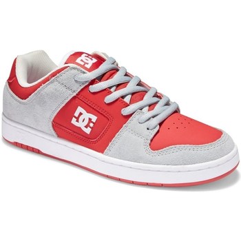 Chaussures Christmas Baskets basses DC Shoes Manteca 4 Rgy Rouge, Gris