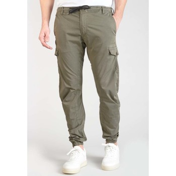Le Temps des Cerises Pantalon cargo vedje kaki Vert - Vêtements Pantalons  Homme 99,99 €