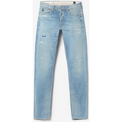 Vêtements Homme Jeans Le Temps des Cerises Basic 700/17 relax jeans destroy bleu Bleu