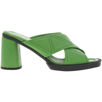 Chaussures Femme Sandales et Nu-pieds Mjus Nu-pieds cuir talon haut Vert