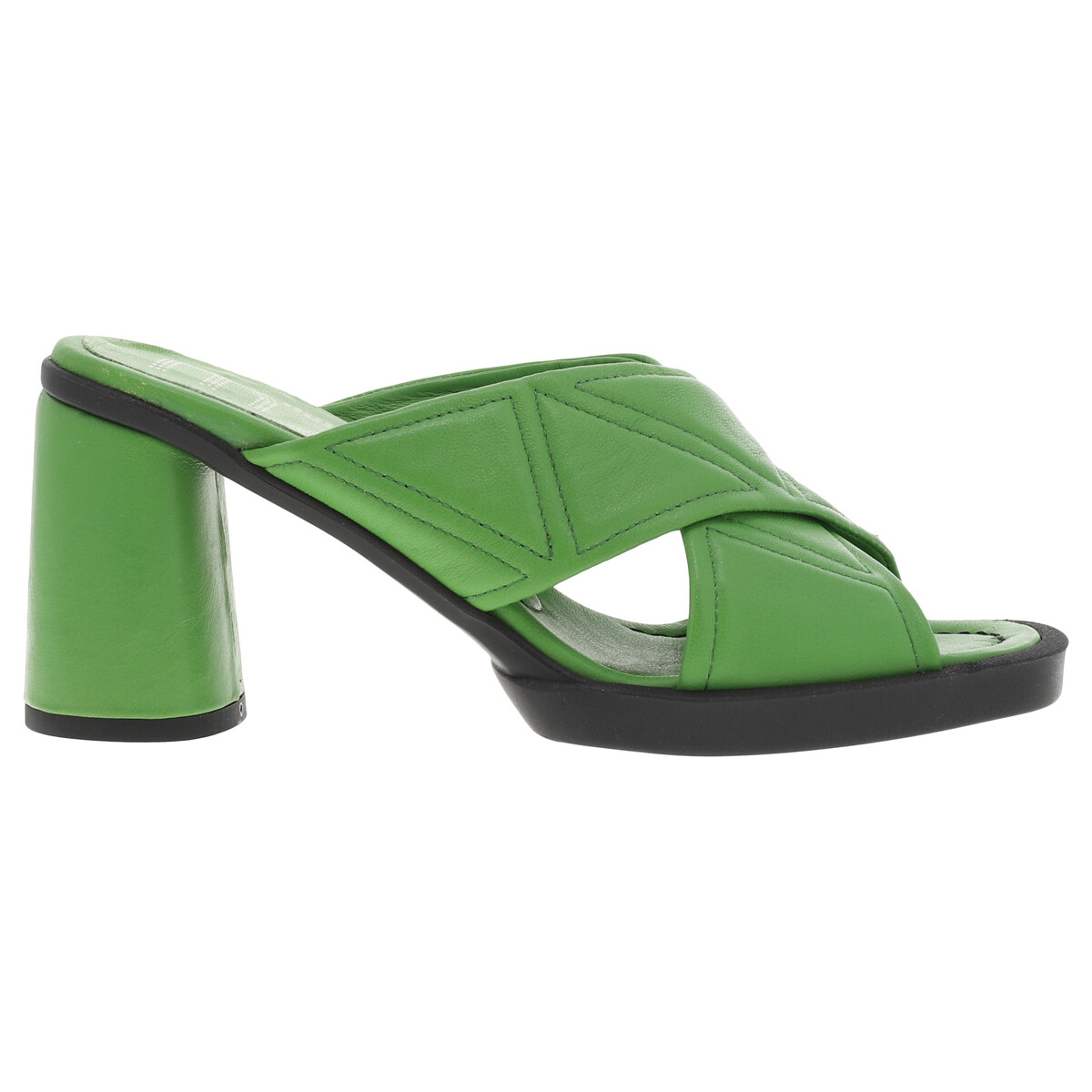 Chaussures Femme Sandales et Nu-pieds Mjus Nu-pieds cuir talon haut Vert