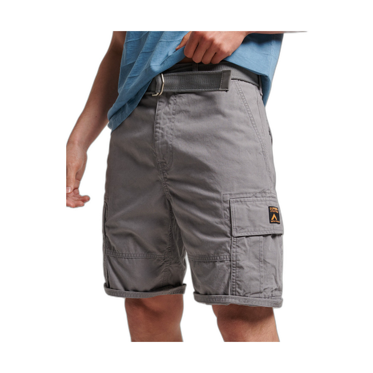 Vêtements Homme Shorts / Bermudas Superdry Short cargo  Heavy Gris