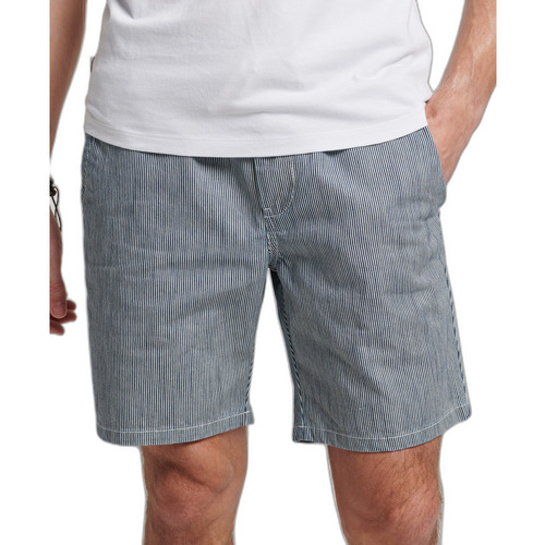 Vêtements Homme Shorts / Bermudas Superdry Short surteint Bleu