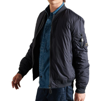 Vêtements Homme Vestes / Blazers Superdry M5011128A Bleu