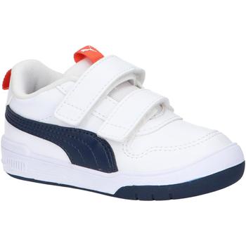 Chaussures Enfant Baskets mode Puma 380741 MULTIFLEX SL V INF Blanc