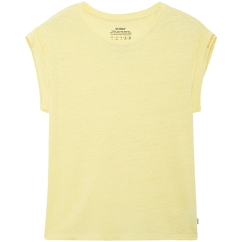 VêCROCS Femme Sweats Ecoalf Aveiroalf T-Shirt - Lemonade Jaune
