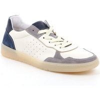 Chaussures Homme Baskets mode Grunland Sneaker  5517 Gris/Blanc Blanc