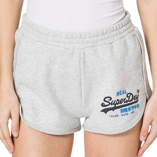 Vêtements Femme Shorts / Bermudas Superdry W7110233A Gris